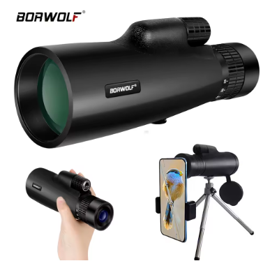 High-Power Monocular Telescope – Perfect for Hunting, Birdwatching & Night Vision