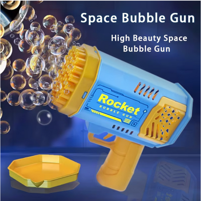 40-Hole Electric Bubble Gun – Perfect for Kids' Fun!