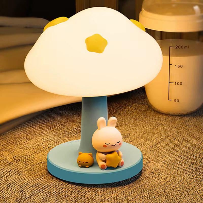 Cloud-Themed LED Bedside Lamp – Soothing Night Light for Kids & Cozy Spaces